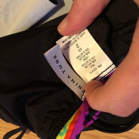 Trina Turk size 2 bikini swimsuit - Picture 4 of 4